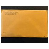 1962 Proof Set Sealed Envelope