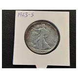 1923-S Walking Liberty Half Dollar