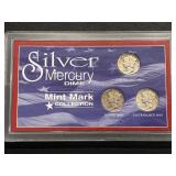 Mercury Dime Mint Mark Collection