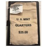 Minnesota State Quarters Denver Mint $25.00 Bag