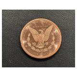 1 Ounce .999 Fine Copper Round