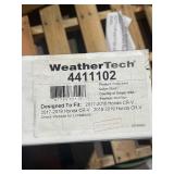 WeatherTech 2nd Row Liner for 17-19 Honda CRV
