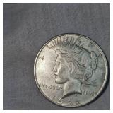 1922 Peace Dollar $1 VF w/ToningB2:B62