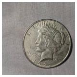 1922 Peace Dollar $1 VF w/ToningB2:B62