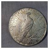 1922 Peace Dollar $1 VF w/ToningB2:B62