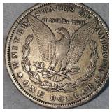 1881 Morgan Dollar $1 with Toning
