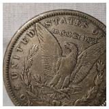 1881 Morgan Dollar $1 with Toning