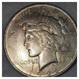 1922 Peace Dollar $1  w/Toning