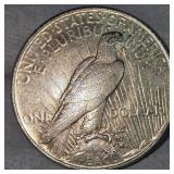 1922 Peace Dollar $1  w/Toning