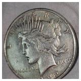 1922 Peace Dollar $1 VF w/ Light Toning