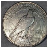 1922 Peace Dollar $1 VF w/ Light Toning
