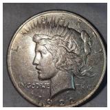 1922 Peace Dollar $1  w/Toning