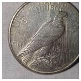 1922 Peace Dollar $1  w/Toning