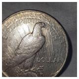 1922 Peace Dollar $1  w/Toning
