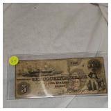 Boston, MA $5 Bank Note