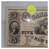 New Orleans $5 Bank Note