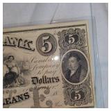 New Orleans $5 Bank Note