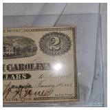 North Carolina 1803 $2 Treasury Note