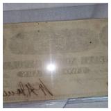 North Carolina 1803 $2 Treasury Note