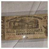 $2 New Orleans, Jackson and Great Northern Railroad Note