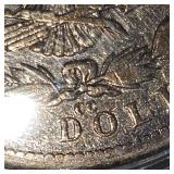 1892 CC Carson City Morgan Dollar $1 VG w/Toning