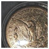 1892 CC Carson City Morgan Dollar $1 VG w/Toning