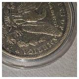 1892 CC Carson City Morgan Dollar $1 VG w/Toning