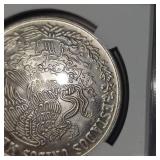 1978 MO Mexico $100 P NGC Mint Error MS66 Obverse Lamination