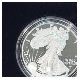 2023 US Mint Silver Eagle BU in Capsule 1 oz Silver