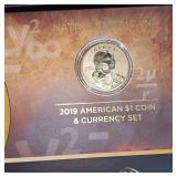 2019 Native American $1 Coin and Currency Set
