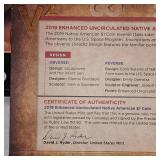 2019 Native American $1 Coin and Currency Set