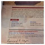 2019 Native American $1 Coin and Currency Set