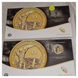 2015 Mowhawk Iron Workers $1 Coin and Currency Set