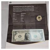 2015 Mowhawk Iron Workers $1 Coin and Currency Set