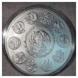 2021 1 Onza 1oz Silver Round