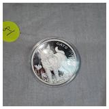 2021 50c 1oz Cats Silver Round