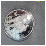 2021 50c 1oz Cats Silver Round
