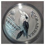 Kookaburra $1 Silver Round