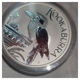 Kookaburra $1 Silver Round