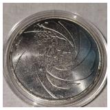 2020 Bond 007 Silver 1oz Round