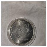 2020 Bond 007 Silver 1oz Round