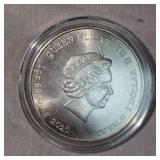 2020 Bond 007 Silver 1oz Round