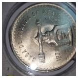 1979 1 onza Mexican Silver Rounds