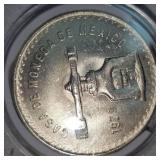 1979 1 onza Mexican Silver Rounds