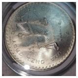 1979 1 onza Mexican Silver Rounds