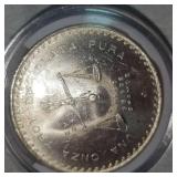 1979 1 onza Mexican Silver Rounds