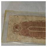 1976 S Proof Ike Silver Dollar and Mississippi and Alabama Railroad Note