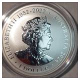 2021 1oz Silver Koala Capsuled