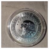 2oz J.M. Cullion Eagle Silver Round