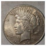 1923 Peace Dollar $1  w/Toning